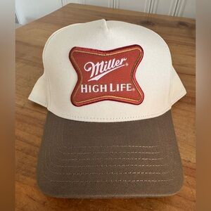 NWT Miller High Life Trucker Hat